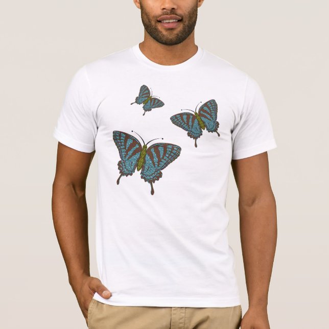 Japanese Swallowtail Men's Shirt (Front)