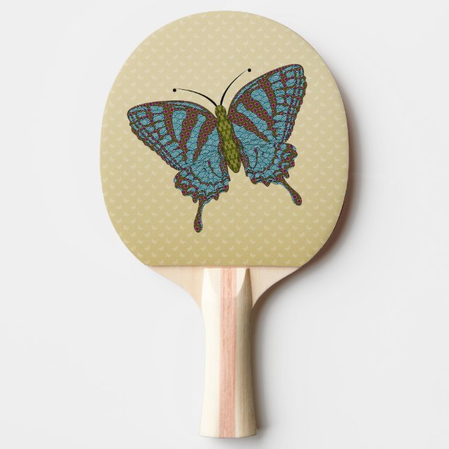 Japanese Swallowtail Ping Pong Paddle (Front)