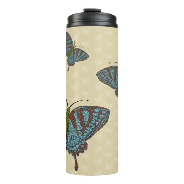 Japanese Swallowtail Thermal Tumbler (Front)