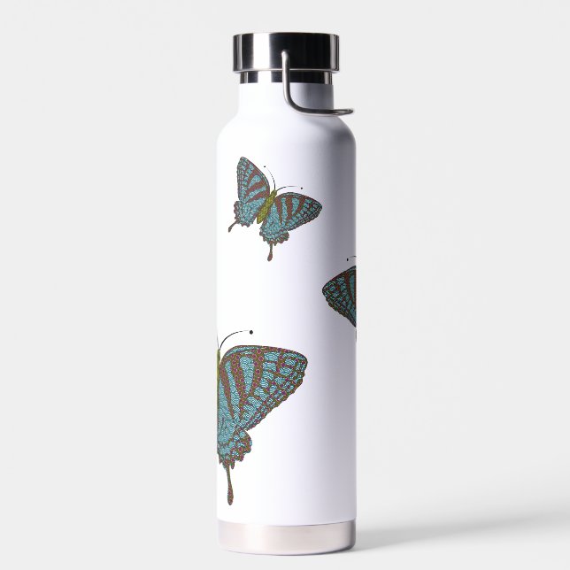 Japanese Swallowtail Water Bottle (Left)