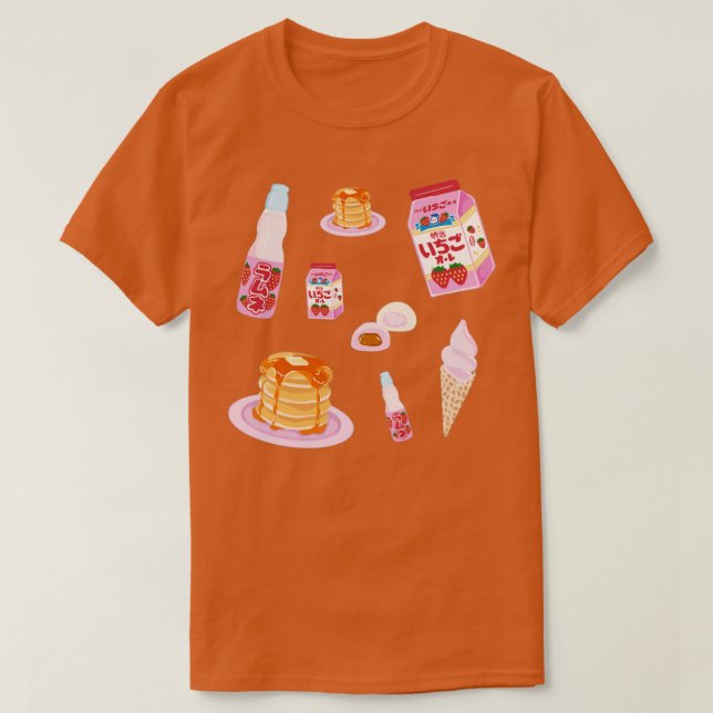 Japanese Sweets T-Shirt (Design Front)