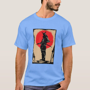 Japanese Swordsmen Samurai Bushido Miyamoto Musash T-Shirt