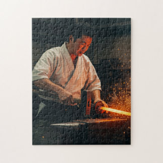 Japanese Swordsmith Spirit　魂を打ち込む刀鍛冶 Jigsaw Puzzle