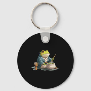 Japanese Tea Ceremony Costume For Frog And Japan L Key Ring
