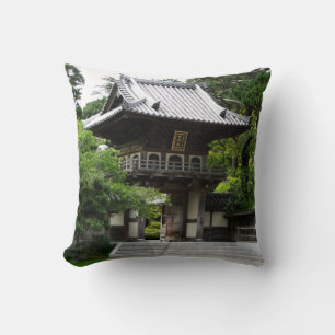 Japanese Tea Garden in San Francisco Cushion