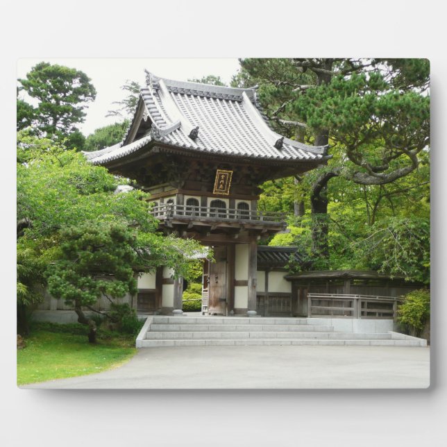 Japanese Tea Garden in San Francisco Plaque (Front)