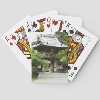Japanese Tea Garden in San Francisco Playing Cards