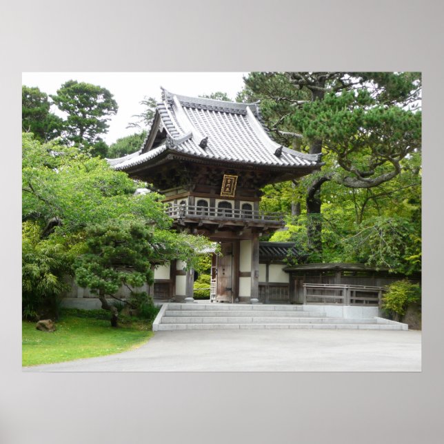 Japanese Tea Garden in San Francisco Poster (Front)