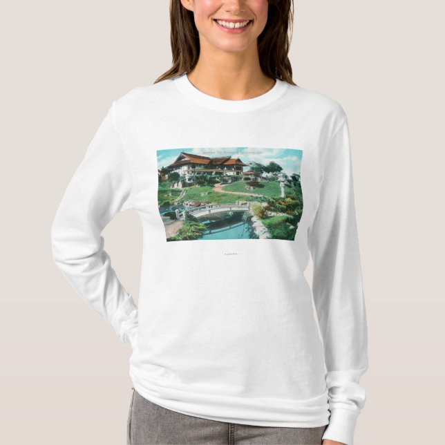 Japanese Tea Garden ViewCoronado, CA T-Shirt (Front)