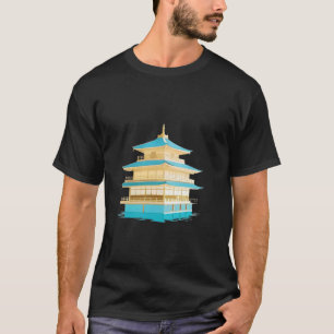 Japanese Temple Kyoto Japan Nostalgic Vibes Archit T-Shirt