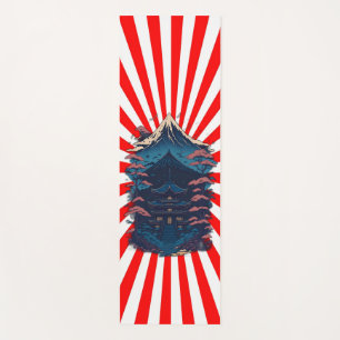 Japanese temple yoga mat