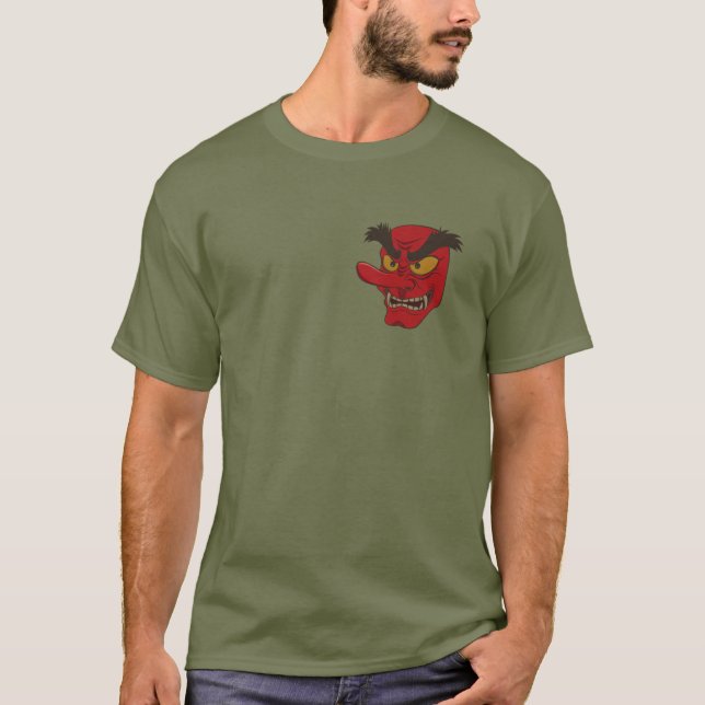 Japanese Tengu Mask T-Shirt (Front)