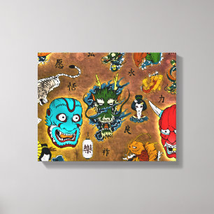 Japanese Theme Canvas Print