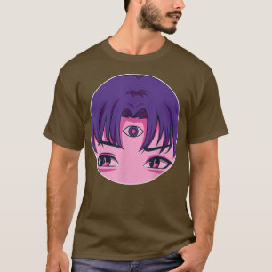 Japanese Third Eye Anime Manga Graphic Art Japan C T-Shirt