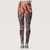 Japanese Tiger pattern leggings
