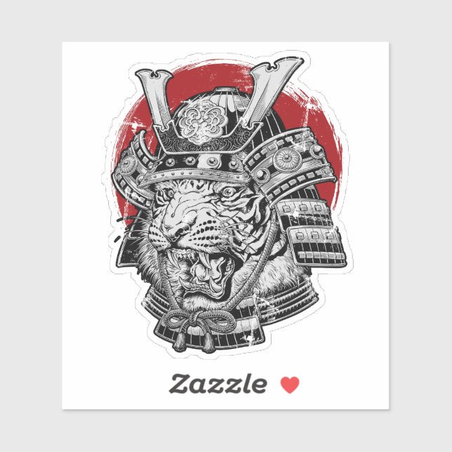 Japanese Tiger Samurai (Sheet)