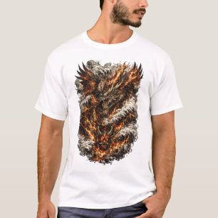 Japanese Tiger Tattoo T-Shirt   Traditional Irezum