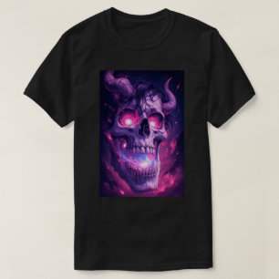 Japanese Titan Gothic Hell Skull Anime Attack Art T-Shirt