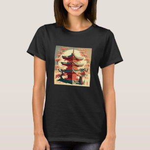 Japanese Tokyo Asian inspired retro 60u2019s style T-Shirt