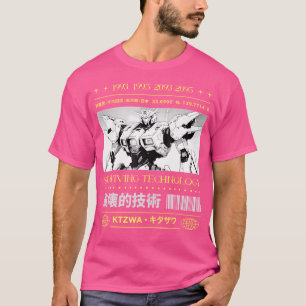 Japanese Tokyo Cyberpunk Art Streetwear Anime Grap T-Shirt
