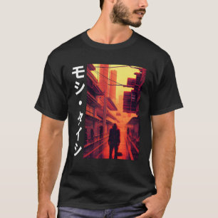 Japanese Tokyo Streetwear Aesthetic Futuristic Cyb T-Shirt