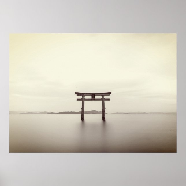 Japanese Torii Gate Photograph Poster (Front)