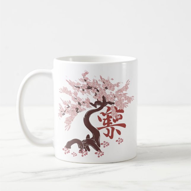japanese tree mug (Left)