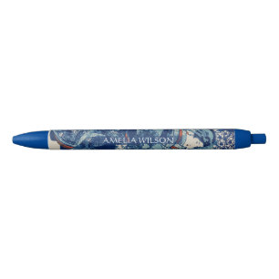 Japanese Ukiyo-e – Utagawa Kuniyoshi – Custom Text Black Ink Pen