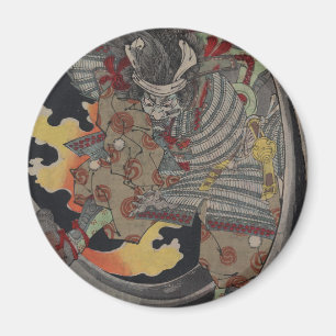 Japanese Ukiyo-e Yokai Ghost by Yoshitoshi Magnet