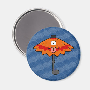 Japanese Umbrella Monster- Classic Yokai Magnet