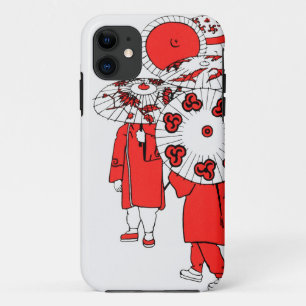 Japanese Umbrellas Case-Mate iPhone Case