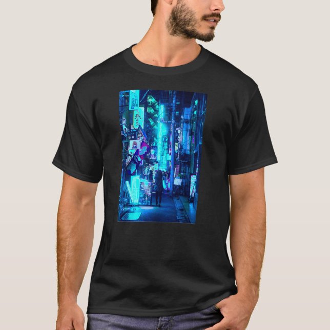 Japanese Vaporwave 80's 90's Lofi Tokyo Streetwear T-Shirt (Front)