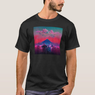 Japanese Vaporwave Asian Inspired 80's retro   T-Shirt
