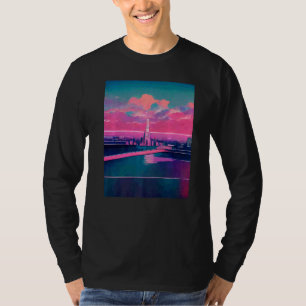 Japanese Vaporwave Asian Inspired Neon retro 80u20 T-Shirt