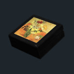 Japanese Vase, Roses, Anemones by Vincent van Gogh Gift Box<br><div class="desc">Still Life: Japanese Vase with Roses and Anemones by Vincent van Gogh is a vintage fine art post impressionism floral painting featuring a Japanese vase with a bouquet of beautiful garden roses and anemone flowers. About the artist: Vincent Willem van Gogh (1853 -1890) was one of the most famous Post...</div>