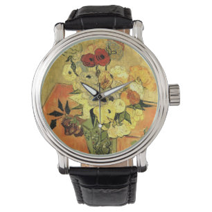 Japanese Vase, Roses, Anemones by Vincent van Gogh Watch