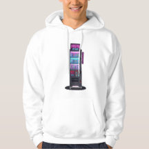 Japanese Vending Machine Cyberpunk Pixel Art