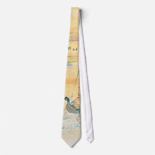 Japanese Village 1890 Tie