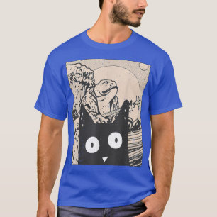 Japanese Vintage Aesthetic Alt Cute Anime Kitten N T-Shirt