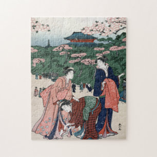 Japanese Vintage Art Jigsaw Puzzle