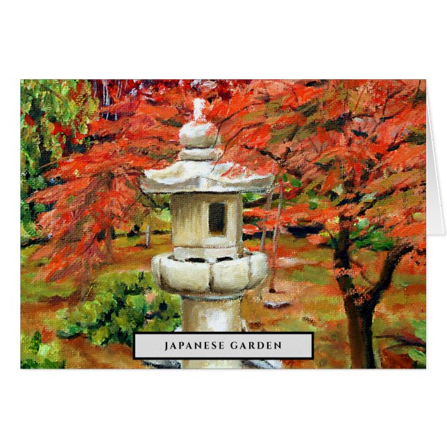 Japanese Vintage Garden Art (Front Horizontal)