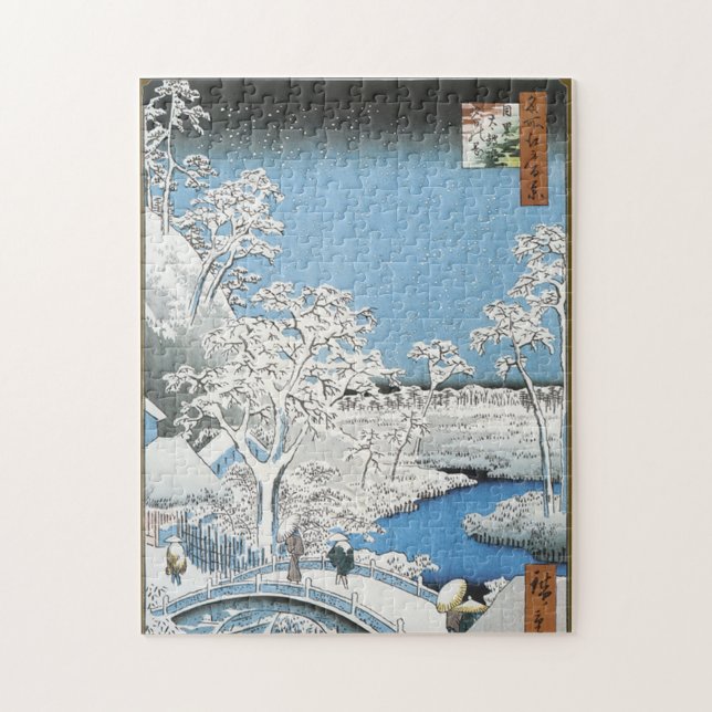 Japanese Vintage jigsaw Puzzle (Vertical)