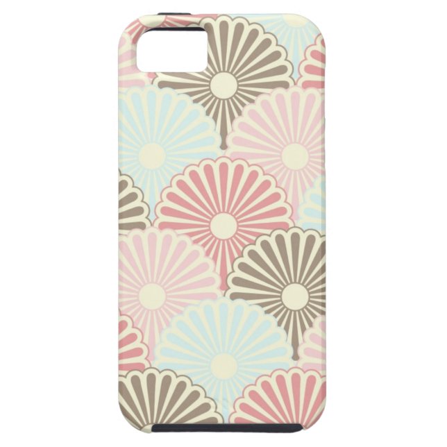 Japanese vintage pattern Case-Mate iPhone case (Back)