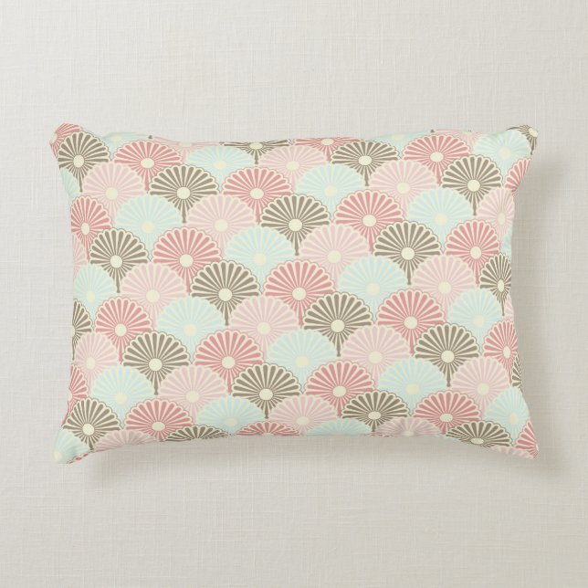 Japanese vintage pattern decorative cushion (Front)