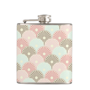 Japanese vintage pattern hip flask