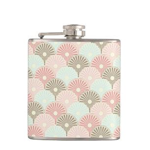 Japanese vintage pattern hip flask