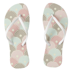 Japanese vintage pattern jandals