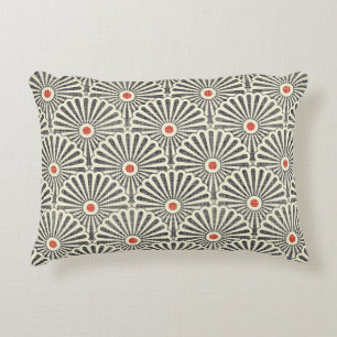 Japanese vintage pattern, seamless texture. decorative cushion