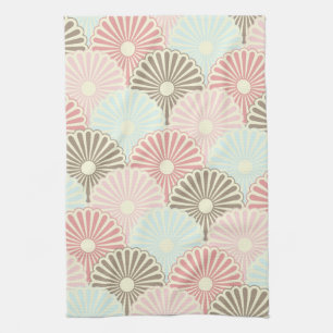 Japanese vintage pattern tea towel