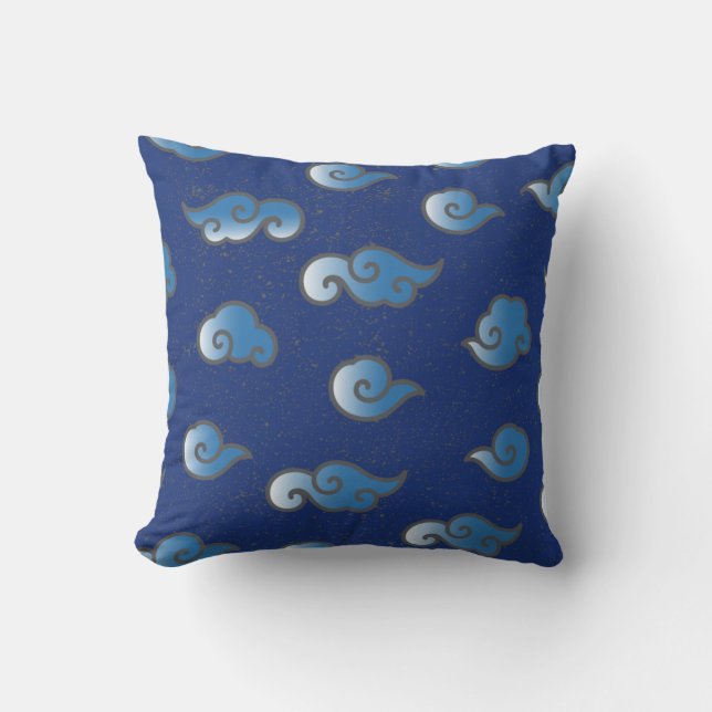 Japanese Wagara Pattern Cushion (Front)